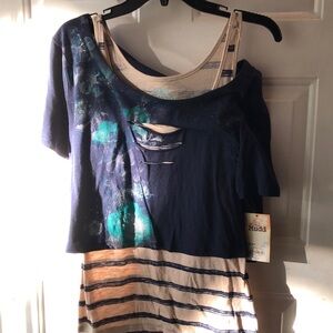 NWT - Tank top with crop top